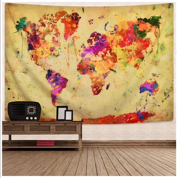 ✨Vintage World Map Tapestry - Picture 3 of 8